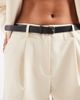 Vero Moda Vera Moda high waist pintuck tailored shorts with belt in cream - part of a set-White - 2