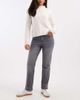 Vero Moda Vero Moda Amara straight leg ankle length stretch jeans in gray wash-Blue - 1