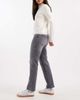 Vero Moda Vero Moda Amara straight leg ankle length stretch jeans in gray wash-Blue - 2