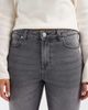 Vero Moda Vero Moda Amara straight leg ankle length stretch jeans in gray wash-Blue - 4