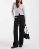 Vero Moda Vero Moda Amaris high rise wide leg jeans in black - 1