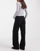 Vero Moda Vero Moda Amaris high rise wide leg jeans in black - 3