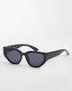 Vero Moda Vero Moda angular cat eye sunglasses in black - 1