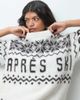 Vero Moda Vero Moda 'Apres Ski' fairisle sweater in cream-WHITE - 4