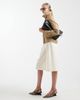 Vero Moda Vero Moda asymmetric button up jacket in beige-Neutral - 3
