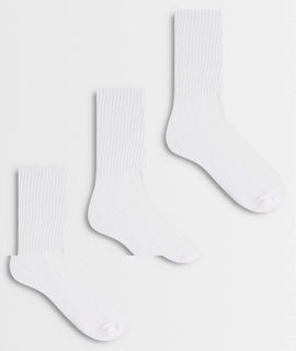 Vero Moda Vero Moda athletic socks 3 pack in white