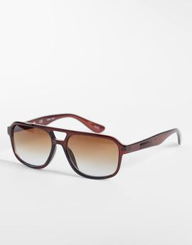 Vero Moda Vero Moda aviator sunglasses in brown