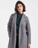 Vero Moda Vero Moda belted formal midi coat in medium heather gray - 4