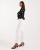 Vero Moda Vero Moda Billie high rise barrel leg jeans in bright white - 3