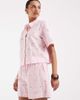 Vero Moda Vero Moda broderie shorts in pink - part of a set - 1