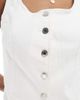 Vero Moda Vero Moda button down denim corset top in white - 4