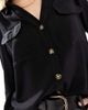 Vero Moda Vero Moda button down shirt with pocket detail in black - 3
