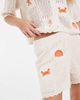 Vero Moda Vero Moda crochet shorts in cream with crab embroidery - part of a set-White - 4