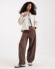 Vero Moda Vero Moda denim shacket with front pockets in cream-White - 2