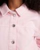 Vero Moda Vero Moda denim shacket with front pockets in parfait pink - 2
