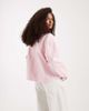 Vero Moda Vero Moda denim shacket with front pockets in parfait pink - 4
