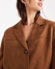 Vero Moda Vero Moda faux suede oversized blazer in camel-Neutral - 2