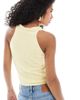 Vero Moda Vero Moda fine knit halter neck top in butter yellow - 3