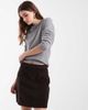 Vero Moda Vero Moda high rise corduroy mini skirt in chocolate brown - 1