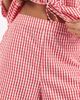 Vero Moda Vero Moda high rise shorts in red gingham print - part of a set-pink - 4