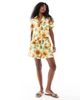 Vero Moda Vero Moda high waisted woven shorts in sunflower print - part of a set-White - 1