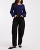 Vero Moda Vero Moda Kirsa high waist barrel leg jeans in black wash - 1