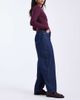 Vero Moda Vero Moda Kirsa high waist barrel leg jeans in dark rinse wash-Navy - 2