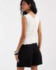 Vero Moda Vero Moda Kirsa high waist loose fit denim shorts in black wash - 4