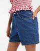 Vero Moda Vero Moda Kirsa high waist loose fit denim shorts in medium blue wash - 3