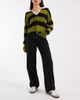Vero Moda Vero Moda Kirsa mid rise straight leg jeans in black wash - 1