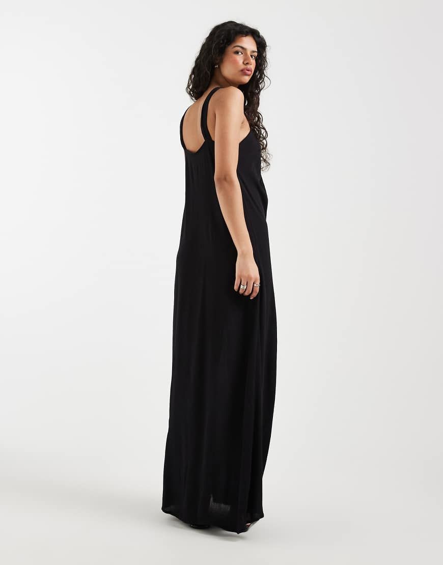 vero moda halter neck dress Flowy dress