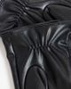 Vero Moda Vero Moda leather-look gloves in black - 3