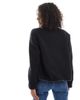 Vero Moda Vero Moda lightweight contrast teddy jacket in black - 2