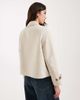 Vero Moda Vero Moda lightweight cropped trench coat in oatmeal-Neutral - 3