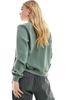 Vero Moda Vero Moda lightweight zip front bomber jacket in green - 3