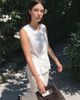 Vero Moda Vero Moda linen blend tailored vest in white - part of a set - 2