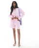 Vero Moda Vero Moda linen touch shorts in pink - part of a set - 1