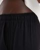Vero Moda Vero Moda linen touch wide leg pants with drawstring waist in black - 4