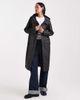 Vero Moda Vero Moda longline hooded rain coat in black - 1