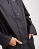 Vero Moda Vero Moda longline hooded rain coat in black - 3