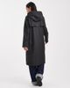 Vero Moda Vero Moda longline hooded rain coat in black - 4