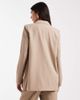 Vero Moda Vero Moda loose fit tailored blazer in beige - part of a set-Neutral - 3