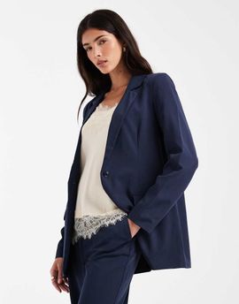 Vero Moda Vero Moda loose fit tailored blazer in navy - part of a set