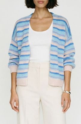 VERO MODA VERO MODA Maybe Stripe Open Front Cardigan