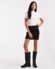 Vero Moda Vero Moda mid rise seam detail mini skirt in chocolate brown - 2