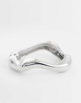 Vero Moda Vero Moda molten bracelet in silver