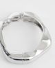 Vero Moda Vero Moda molten bracelet in silver - 3
