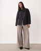 Vero Moda Vero Moda onion quilted short jacket with pockets in black - 2