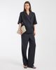 Vero Moda Vero Moda oversized short sleeve blazer in dark heather gray - part of a set - 2