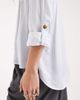 Vero Moda Vero Moda pocket front shirt in brunnera blue and white stripes - 4